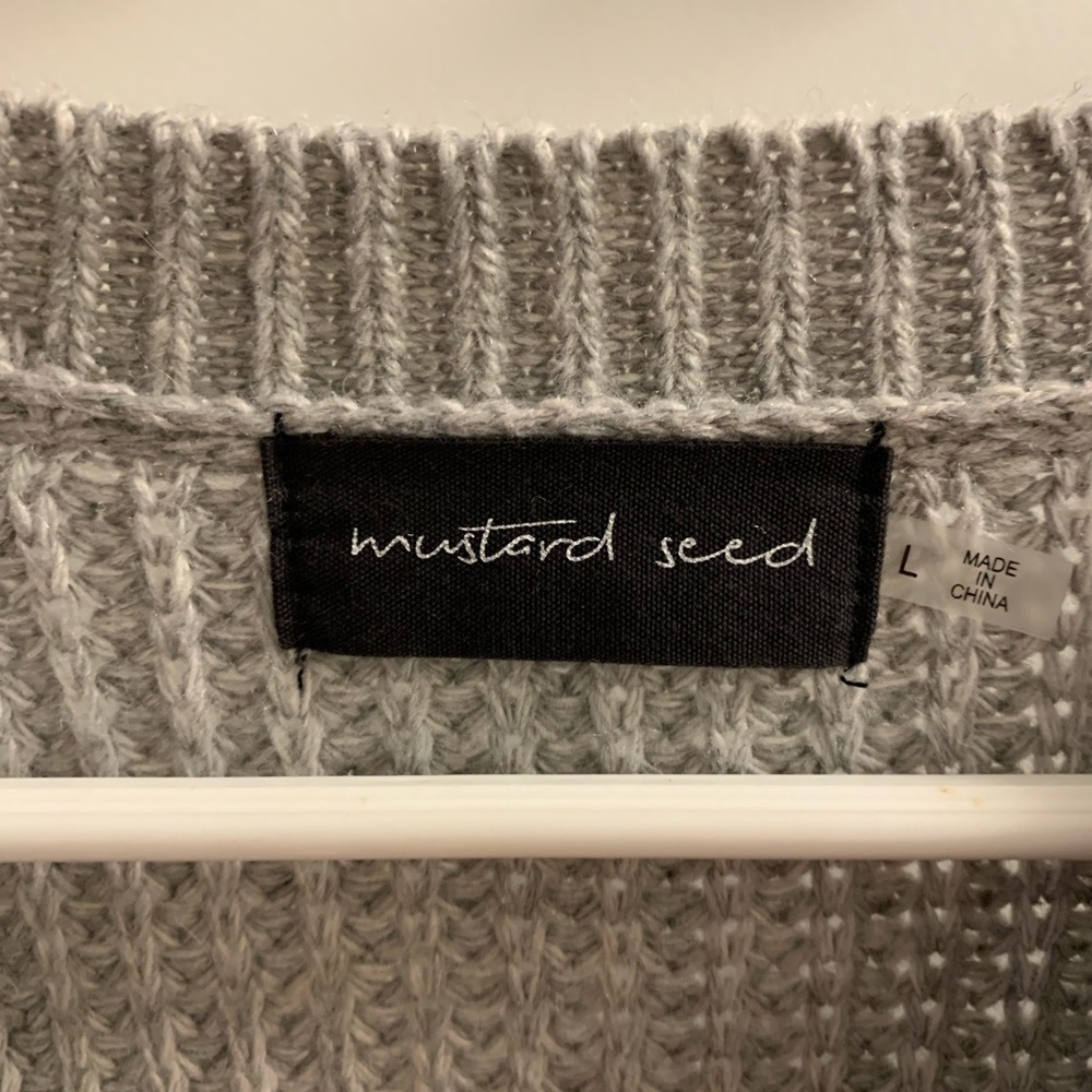 Gray Sweater